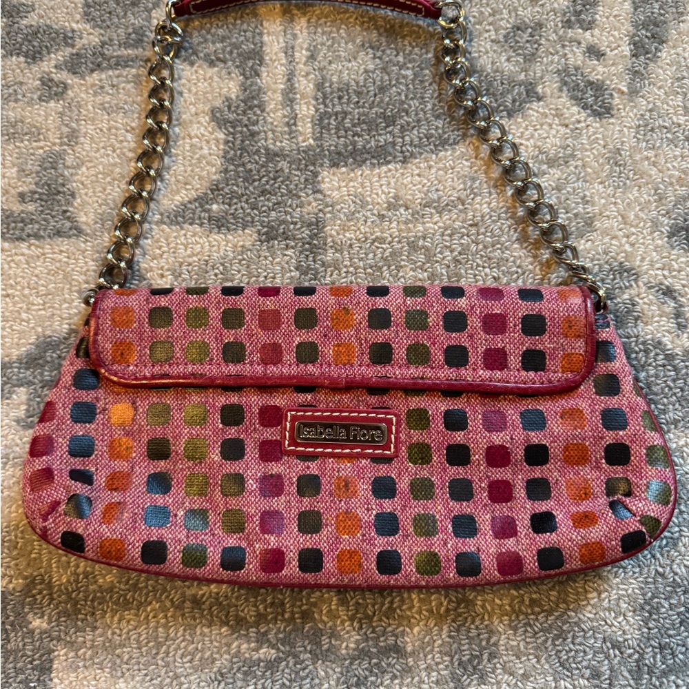 Isabella Fiore Patterned Shoulder Bag